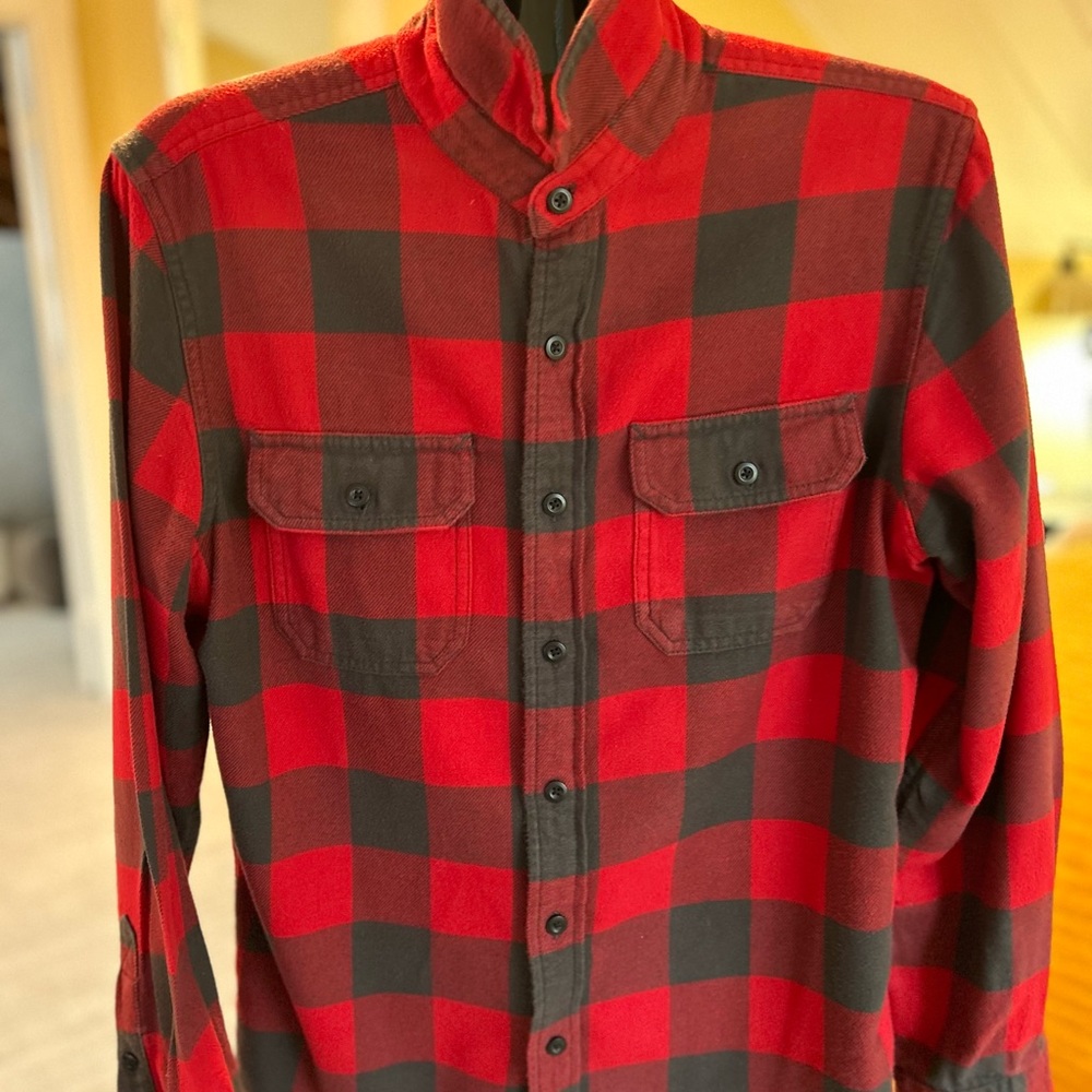 Buffalo Plaid Flannel Shirt